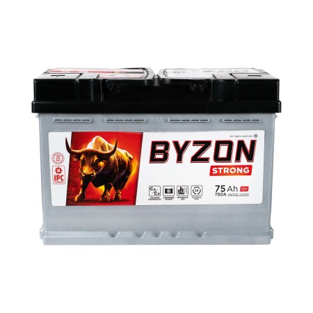 BYZON Strong 75Ah 750A L+_front